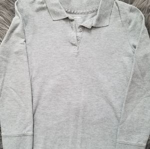 Polo Long Sleeve Gray